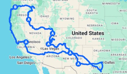 Sabbatical Road Trip
