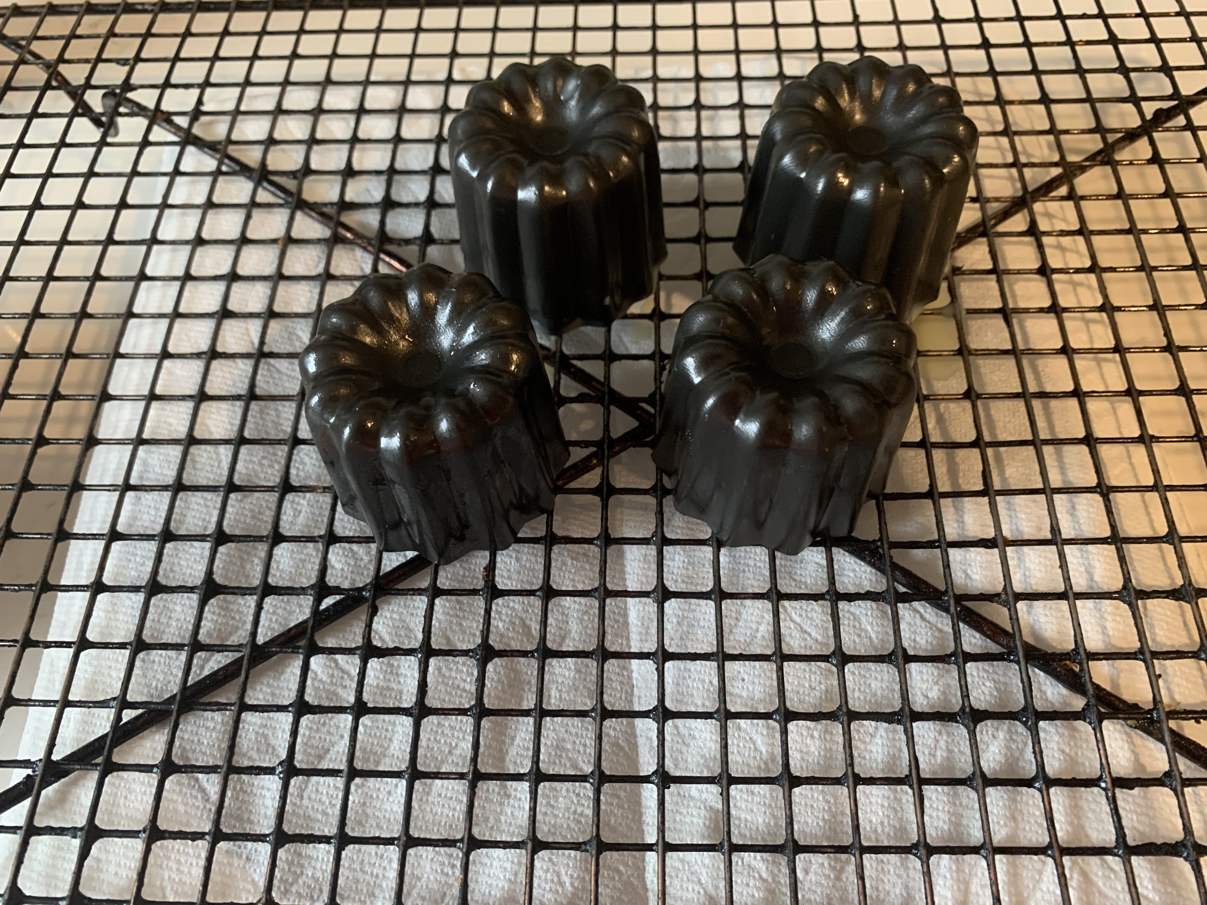 Molds coated and ready