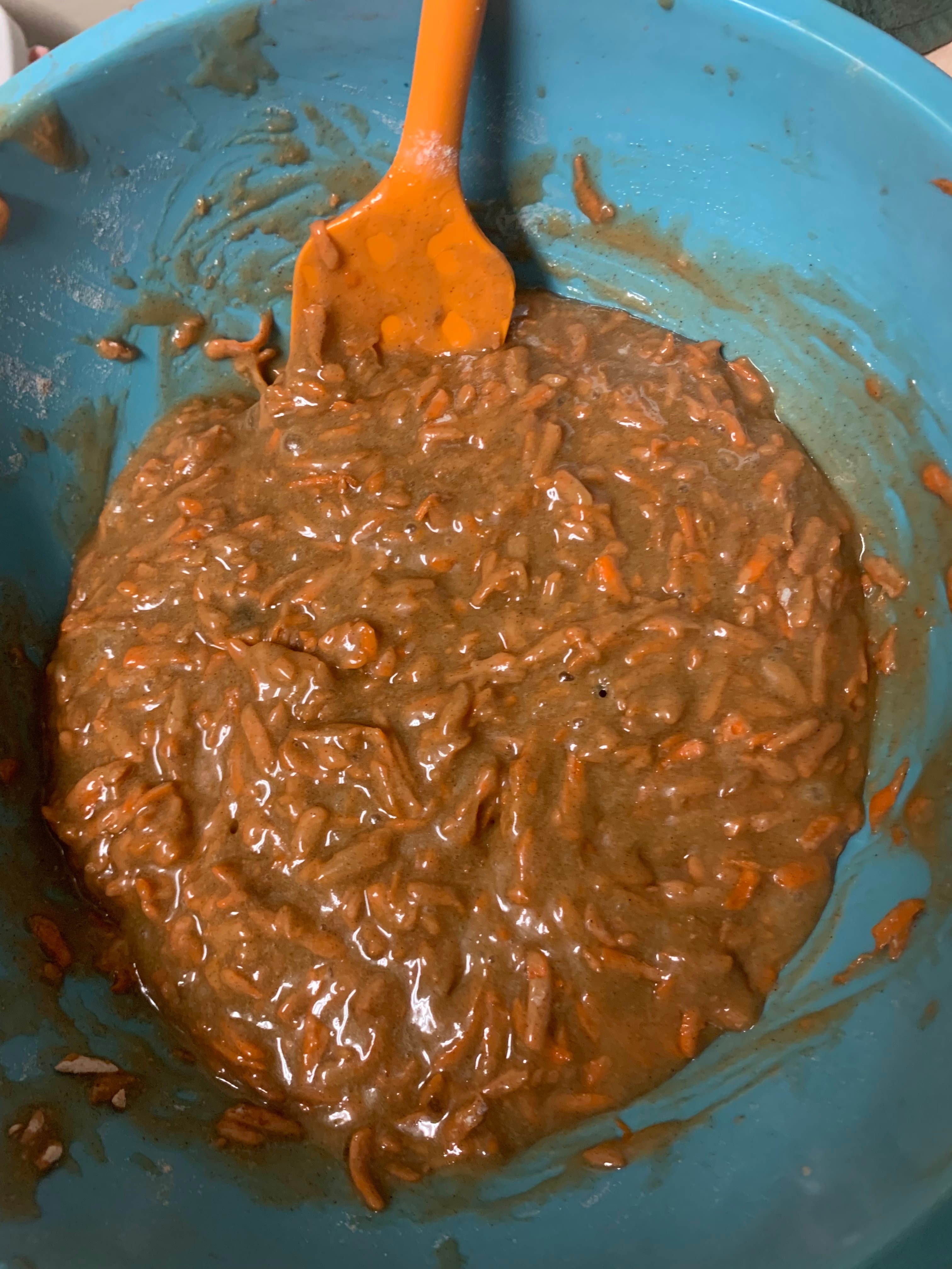 Batter fully combined